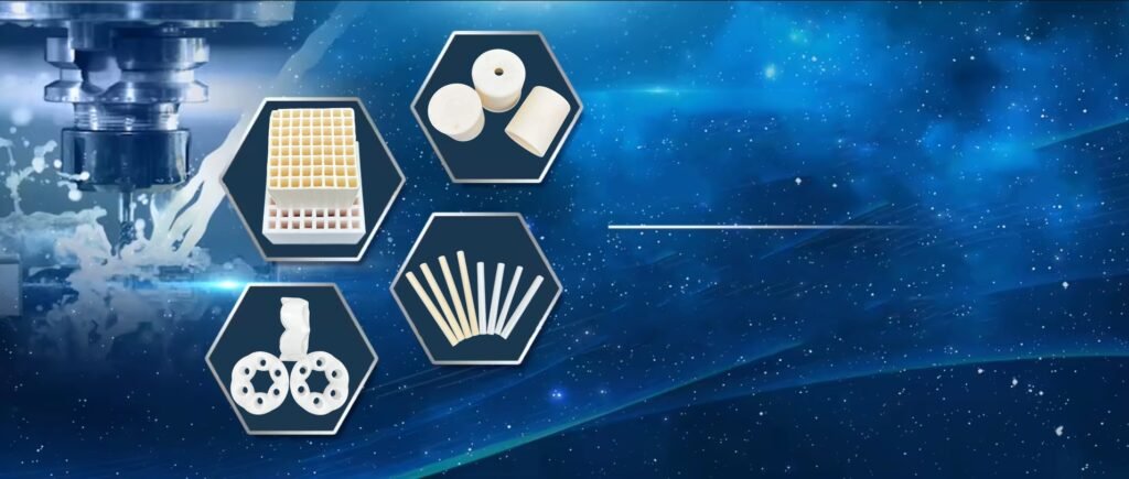 Precision ceramic components for industrial applications