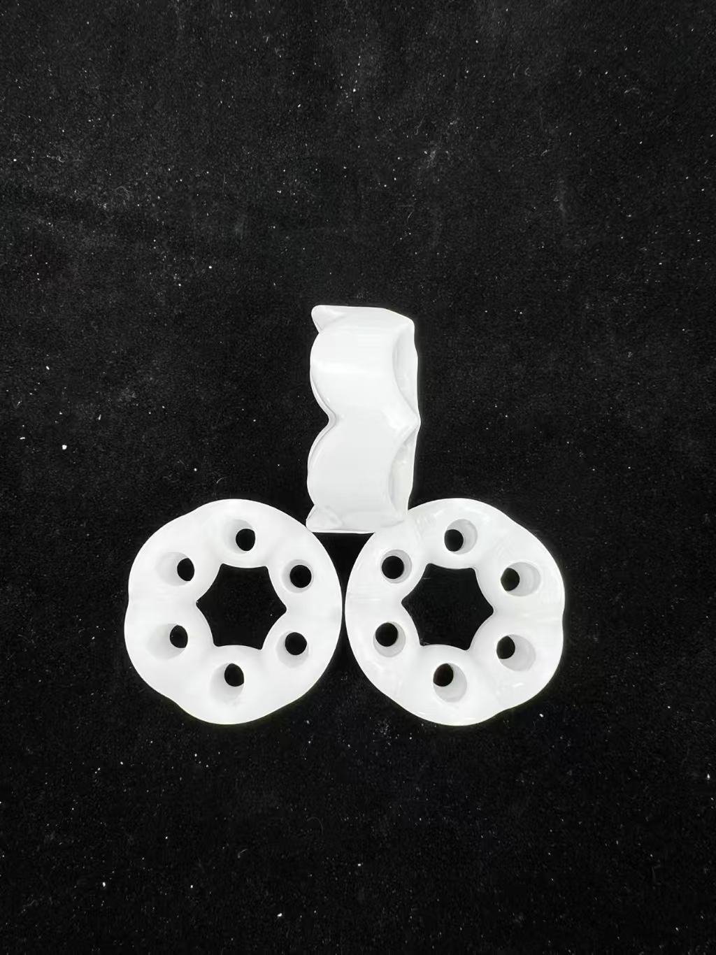 Alumina (Al₂O₃) Ceramic Rings & Insulators - customizable
